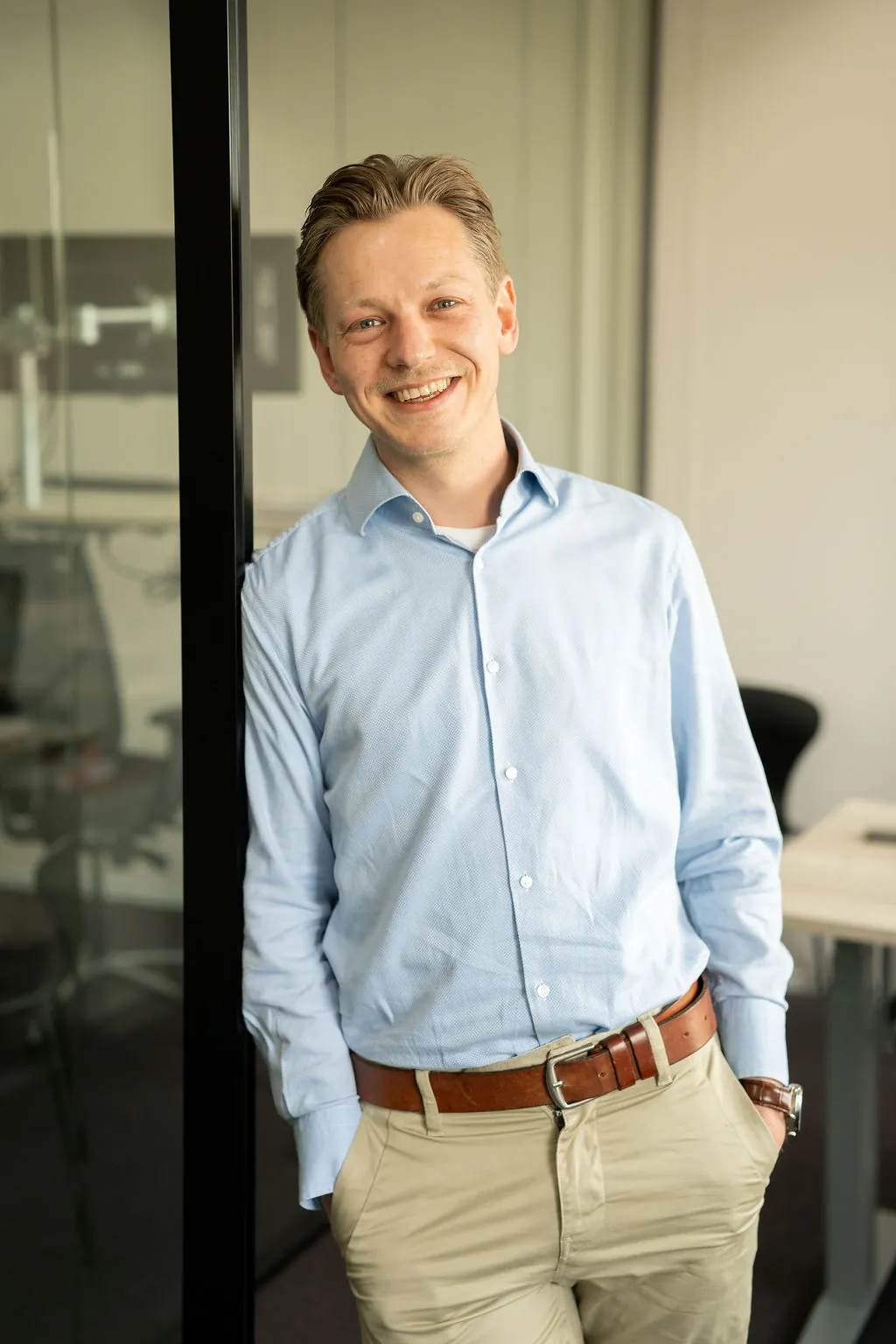 Portret van Bas Heuvelink