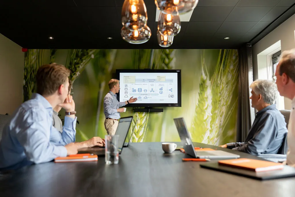 Interne presentatie over data-architectuur bij ITsmart