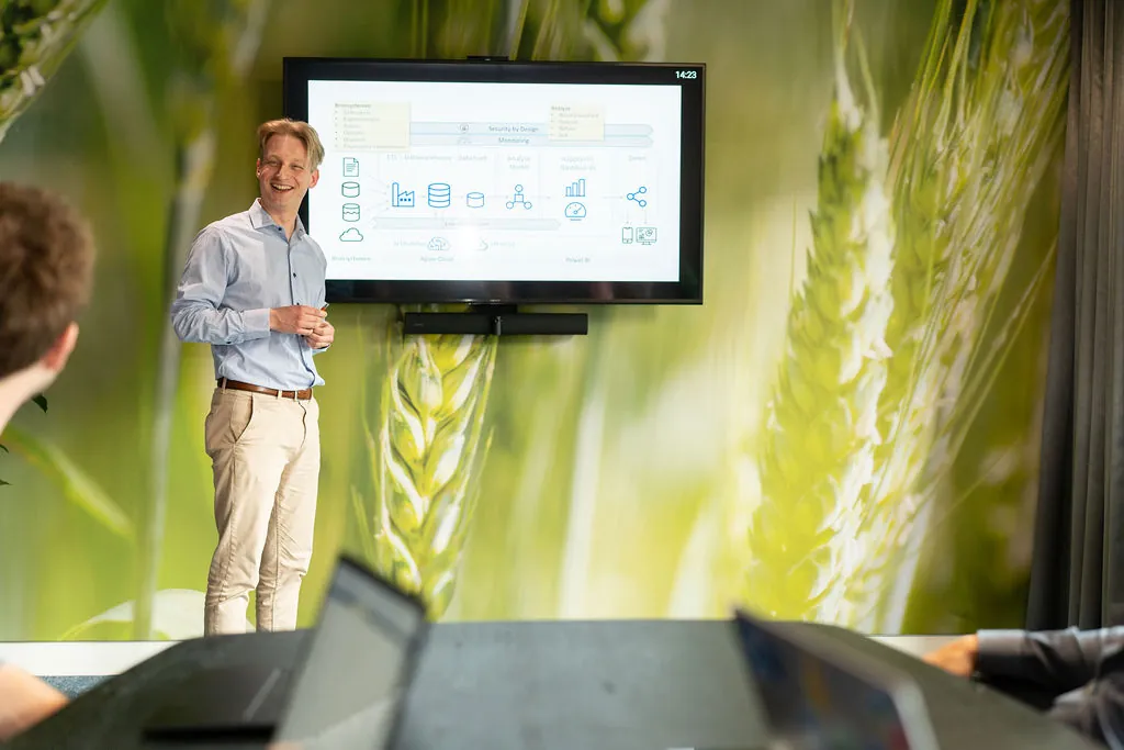ITsmart-presentator legt data-architectuur uit